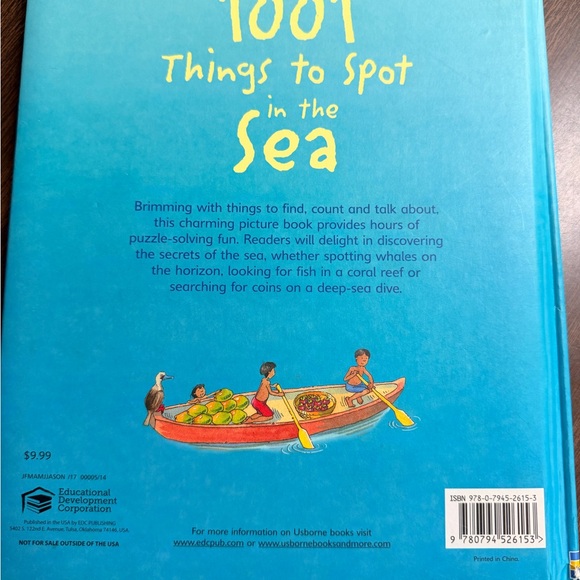 Usborne 1001 Things to Spot in the Sea Book - Picture 5 of 5